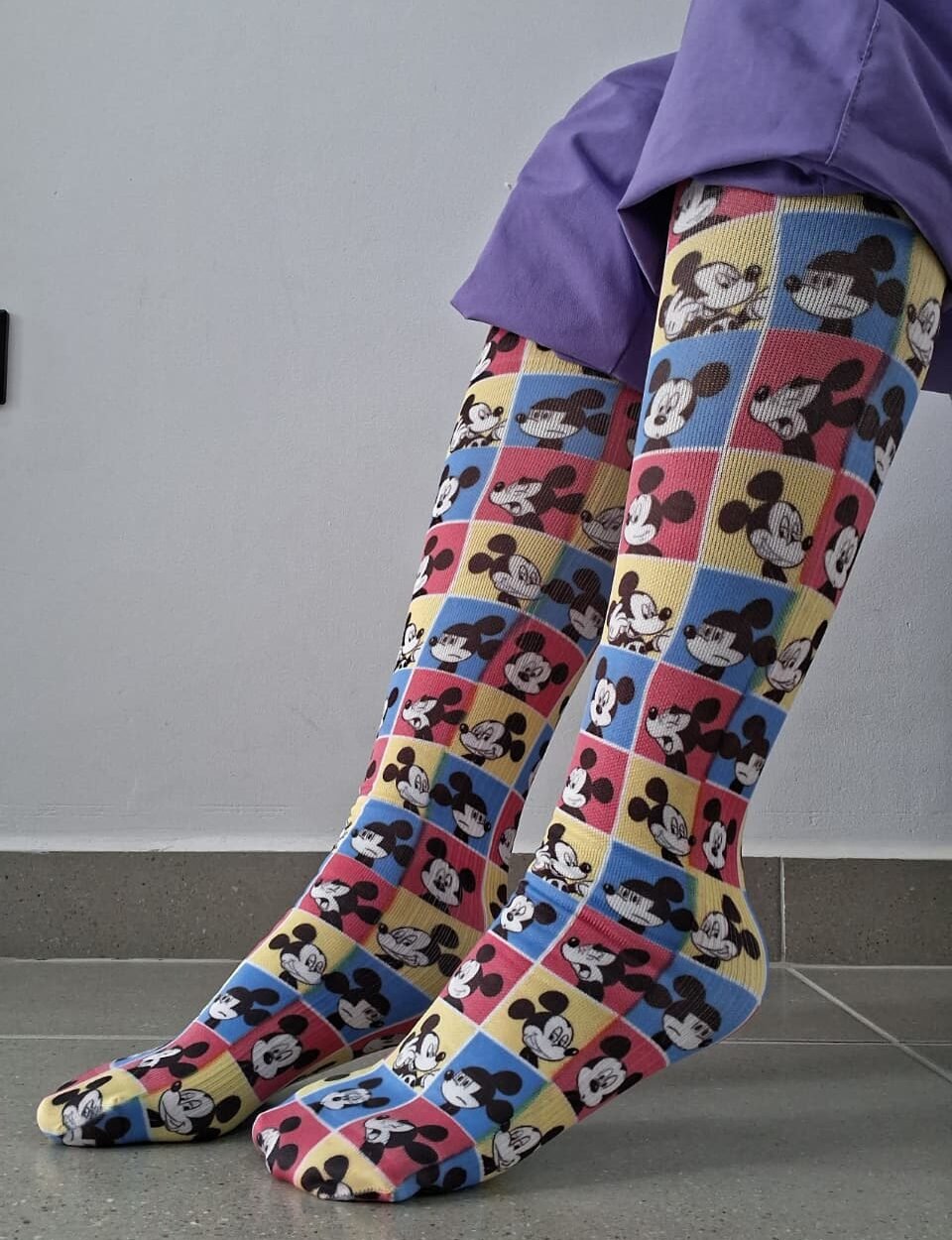MEDIAS De Compresión Mickey colores