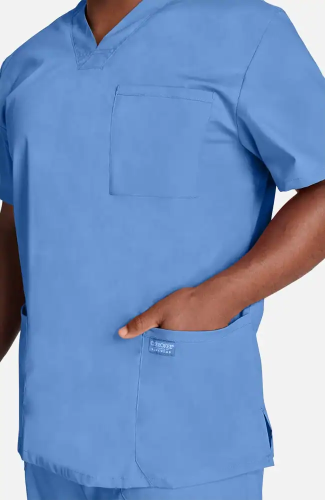 Alternative view of Top Cherokee Professionals Men Uniformes médicos.