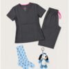 Pack Med Couture Amp Pewter — Camisa + Pantalón + Medias + Llavero