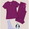 Pack Med Couture Amp Wine — Camisa + Pantalón + Medias + Llavero