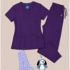 Pack Zavaté Studio Eggplant — Camisa + Pantalón + Medias + Llavero