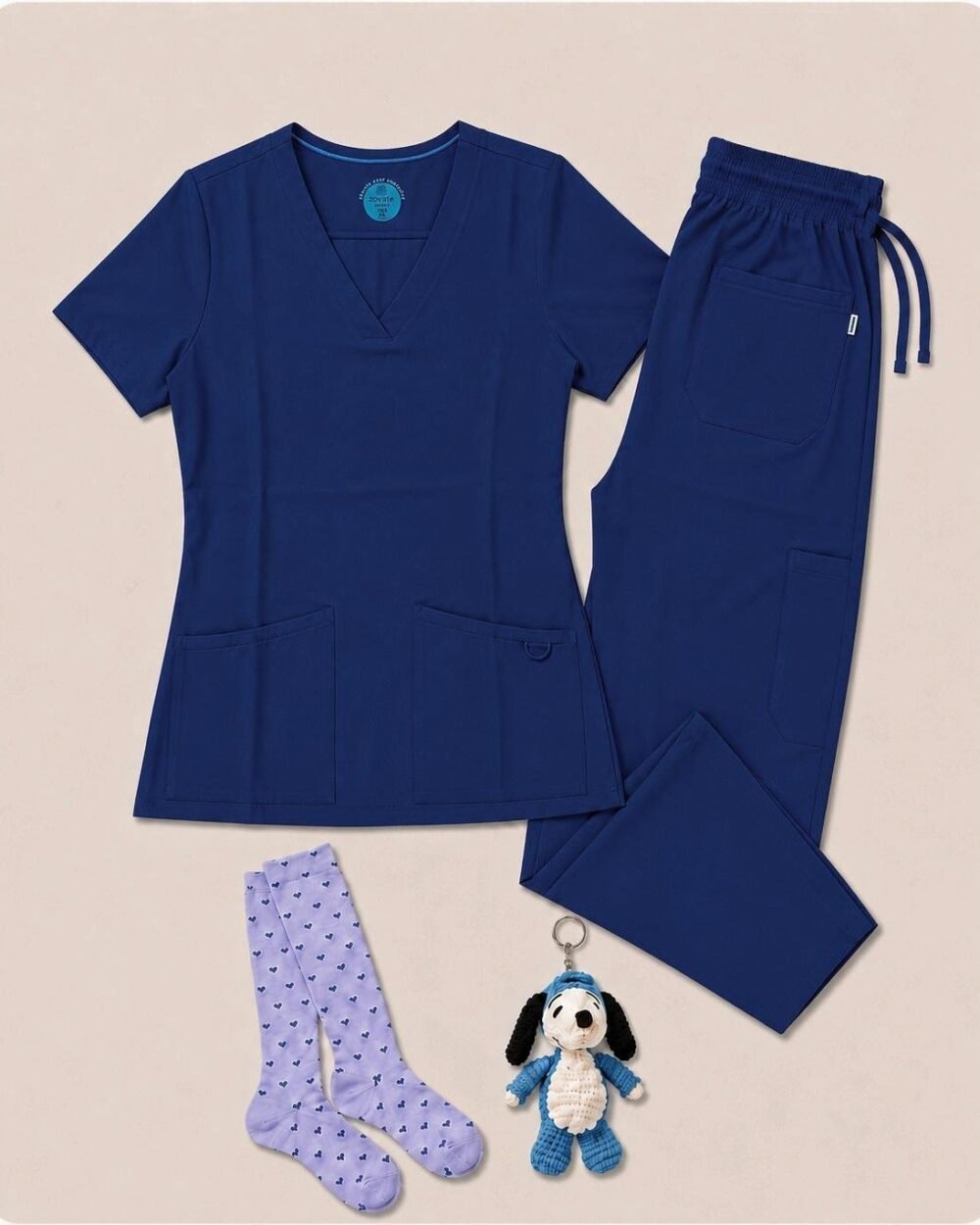 Pack Zavaté Studio Navy — Camisa + Pantalón + Medias + Llavero