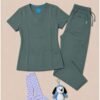 Pack Zavaté Studio Olivo — Camisa + Pantalón + Medias + Llavero