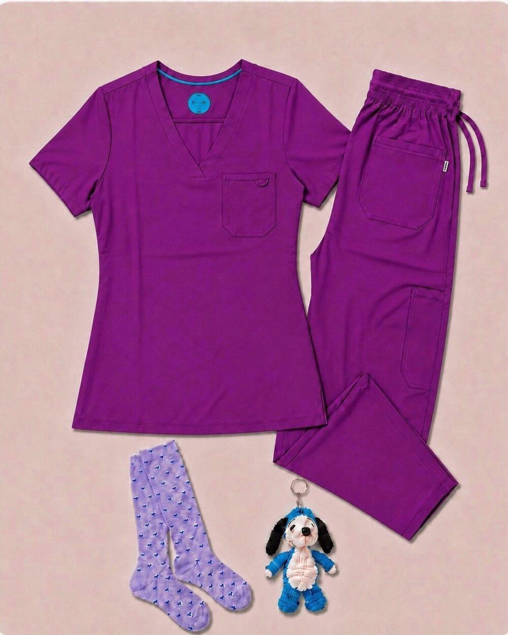 Pack Zavaté Studio Orchid — Camisa + Pantalón + Medias + Llavero