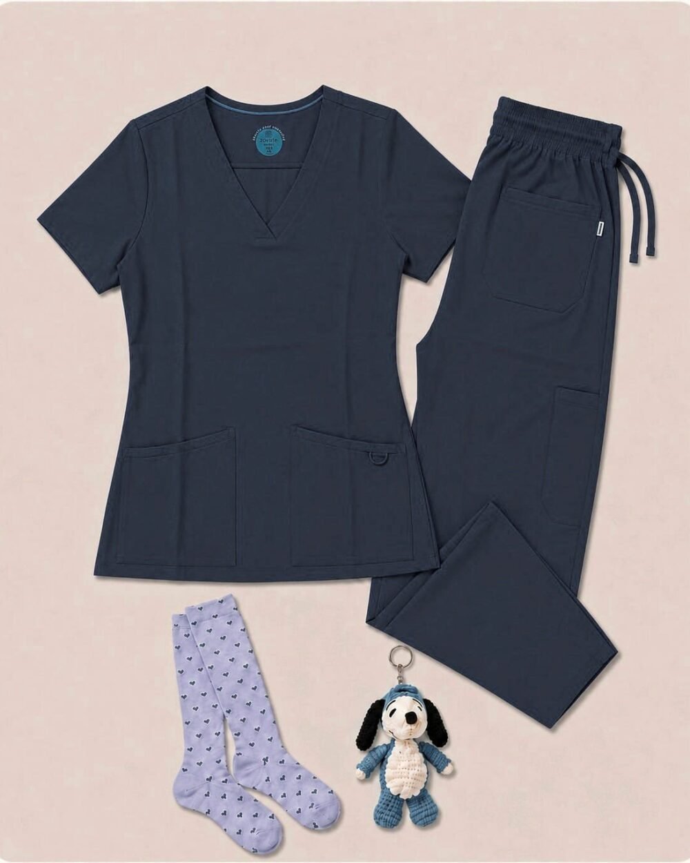 Pack Zavaté Studio Pewter — Camisa + Pantalón + Medias + Llavero