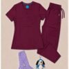 Pack Zavaté Studio Wine — Camisa + Pantalón + Medias + Llavero